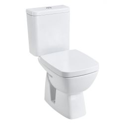 Унитаз белый НЕО компакт, сиденье дюропласт  650х370х790  SANTEK