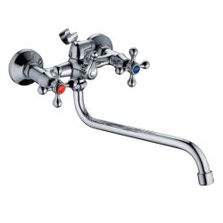 Смеситель ванн.-душ. 1/2" кер.  LEDEME 