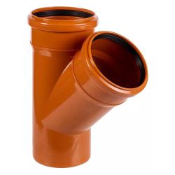 Тройник 110/45* наруж.  VALFEX