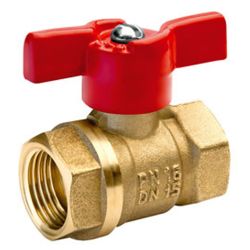 Кран шар     1/2" гг б  БАЗ