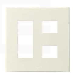 Рамка 2-ая ТЛФ/TV/АUDIO/Компьютерной розетки ANAM LEGRAND Zunis белый