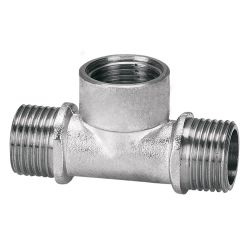 Тройник     1/2" ш/г/ш ник  AQUALINK