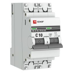 Автомат   10А, 2п, ВА-4763  EKF PROxima