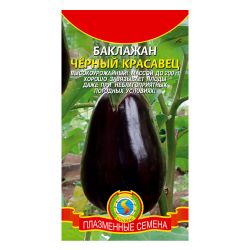 Баклажан семена черный красавец  ПЛАЗМА