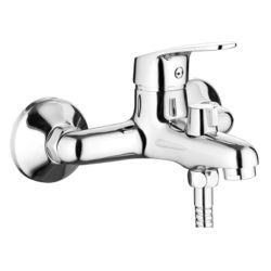 Смеситель ванн.-душ. 35 карт.  LEDEME  короткий излив