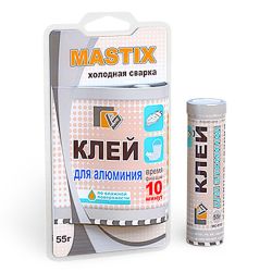 Клей холодная сварка для алюминия 55гр  MASTIX