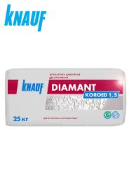 Штукатурка декоративная 25,0кг КОРОЕД 1,5мм цементная  KNAUF Диамант