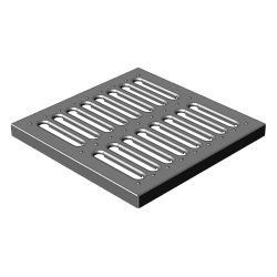 Решетка водоприемная РВ-28.5 28.5 стальная оцинкованная  Gidrolica Point