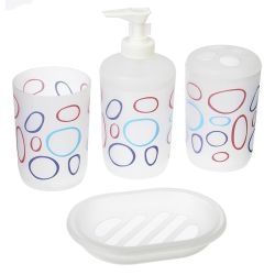 Набор д/ванны 4 предмета камушки