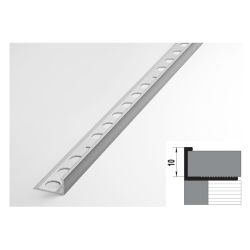 Профиль окантовочный ПК 01.2700.001 алюминий