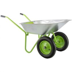 Тачка садовая 100кг,   65л  СИБРТЕХ два колеса