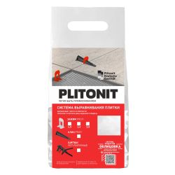 Зажим для кладки плитки PLITONIT SVP-PROFI 1мм (500шт)