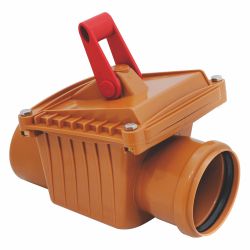 Клапан обратный ПВХ 110мм  VALFEX