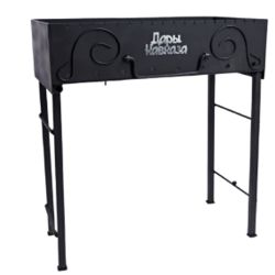 Мангал металлический 600х700х300 толщина стали 5мм ДИПЛОМАТ