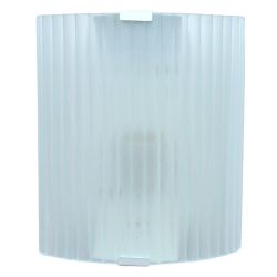 Светильник бытовой 1604 квадрат "Флутц серебро" 180*200  1*E27