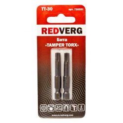 Бита TORX TAMPER 30   50мм  REDVERG