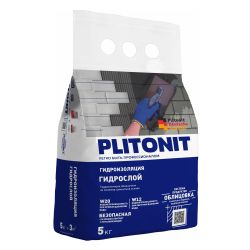 Гидроизоляция   5,0кг  PLITONIT ГидроСлой