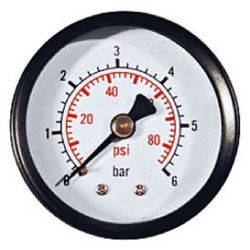 Манометр D   50 заднее подключение 0 -   6 бар G1/4"  BELAMOS