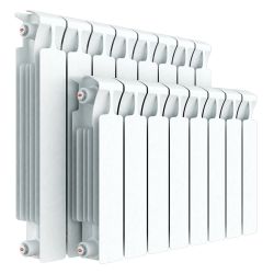 Радиатор биметаллический RIFAR MONOLIT VENTIL RM  500/100    4 секц. ниж. правое подкл.