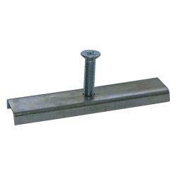 Крепеж для лотка стальной D100мм низкопрофильный  AQUASTOK