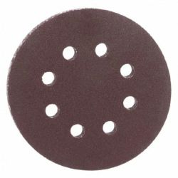 Круг абразивный под липучку 125мм, № 150  REDVERG (упак.5шт.)
