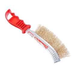 Щетка стальная с пластмас. ручкой  FALCO