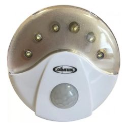 Фонарь ОБЛИК св/д настенный с датчиком движения  