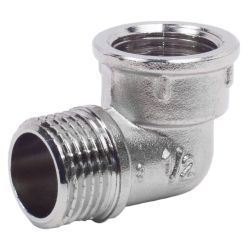 Уголок     1/2" г/ш ник  AQUALINK