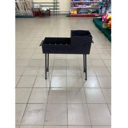 Мангал металлический 750х300х900 толщина стали 5мм ЭЛЬБРУС