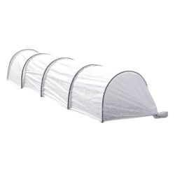 Парник с дугами и материалом "спанбонд" (дуга 2,5м) длина  4,0м  КОНСТРУКТОР