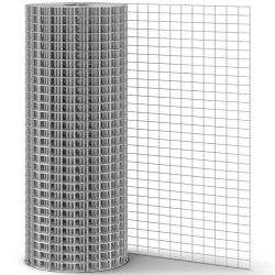 Сетка садовая сварная оцинк ячейка 25х25мм, д-1,4мм, 1,0 х 25м