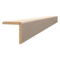 Угол складной к панелям МДФ 2700 х 24 х 24мм Дуб Снежный STELLA