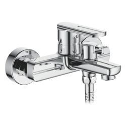 Смеситель ванн.-душ. 35 карт.  LEDEME  короткий излив