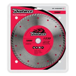 Круг отрезной алмазный 230 х 22 сегм. сухая резка турбо  HAGWERT