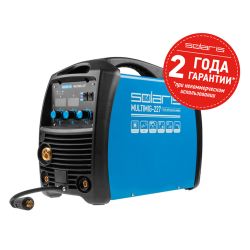 Аппарат сварочный  п/а SOLARIS MULTIMIG-227 (напр.160-240 В, 220А, 3,5 кВт, пров 0.6 - 1мм, 14кг)