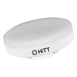 Лампа светодиод.GX 53 12Вт, 220В,матовое стекло,(6500К) холод.  HiTT