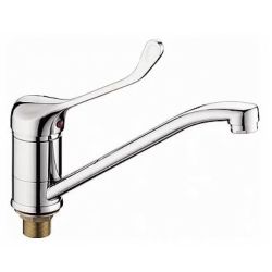 Смеситель для кухни 40 карт.  LEDEME  локтевой