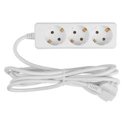 Удлинитель 3 местный  3 метра  16А, с/з  GENERAL