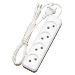 Удлинитель 4 местный  3 метра    6А, б/з  ДЖЕТ