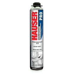 Пена монтажная профи  620мл  HAUSER Pro Всесезонная