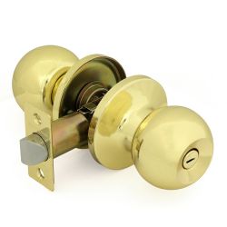 Защелка "Шарик 607" золото, фиксатор  ГАРАНТ