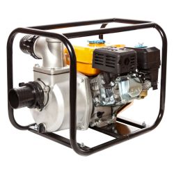 Мотопомпа REDVERG RD-CWP80  (7.0л.с,4-х такт дв.,1000л/мин,диам вход/выход отв.80мм,выс. вс.7м,22кг)