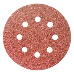 Круг абразивный под липучку 125мм, №   40  MATRIX (уп5)