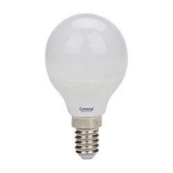 Лампа светодиод декор шар ДШ  7,0Вт, Е14, нейтр. (4500К)  GENERAL