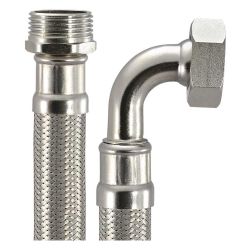 Подводка вода нержавейка прямая 1" 0,7 г/ш  BELAMOS