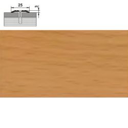 Порог-стык 1,8 * 25мм бук 083  ЛУКА