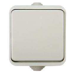 Выключатель 1кл.о/п  ACQUA белый ASD IP44