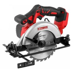 Пила цирк.аккумуляторная  WORTEX CCS 1816-1  (18В, БЕЗ АККУМУЛЯТОРА и ЗУ, диск 165х20,пропил 55мм)