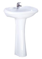 Умывальник белый ВОРОТЫНСКИЙ  с отв. 446х564х170  SANTERI (Воротынск)