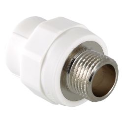 Муфта комб. 20 -   1/2" НР PPR белый  VALTEC